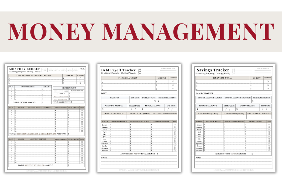 free printable budget sheets